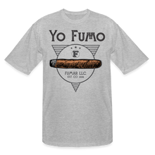 Load image into Gallery viewer, Yo Fumo Men&#39;s Tall T-Shirt - heather gray
