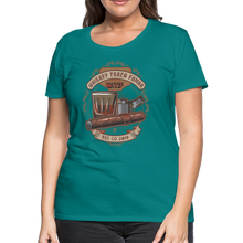 Load image into Gallery viewer, Ladies WTF T-Shirt - teal