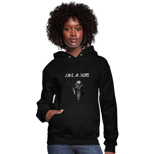 Like a Boss Hoodie - black