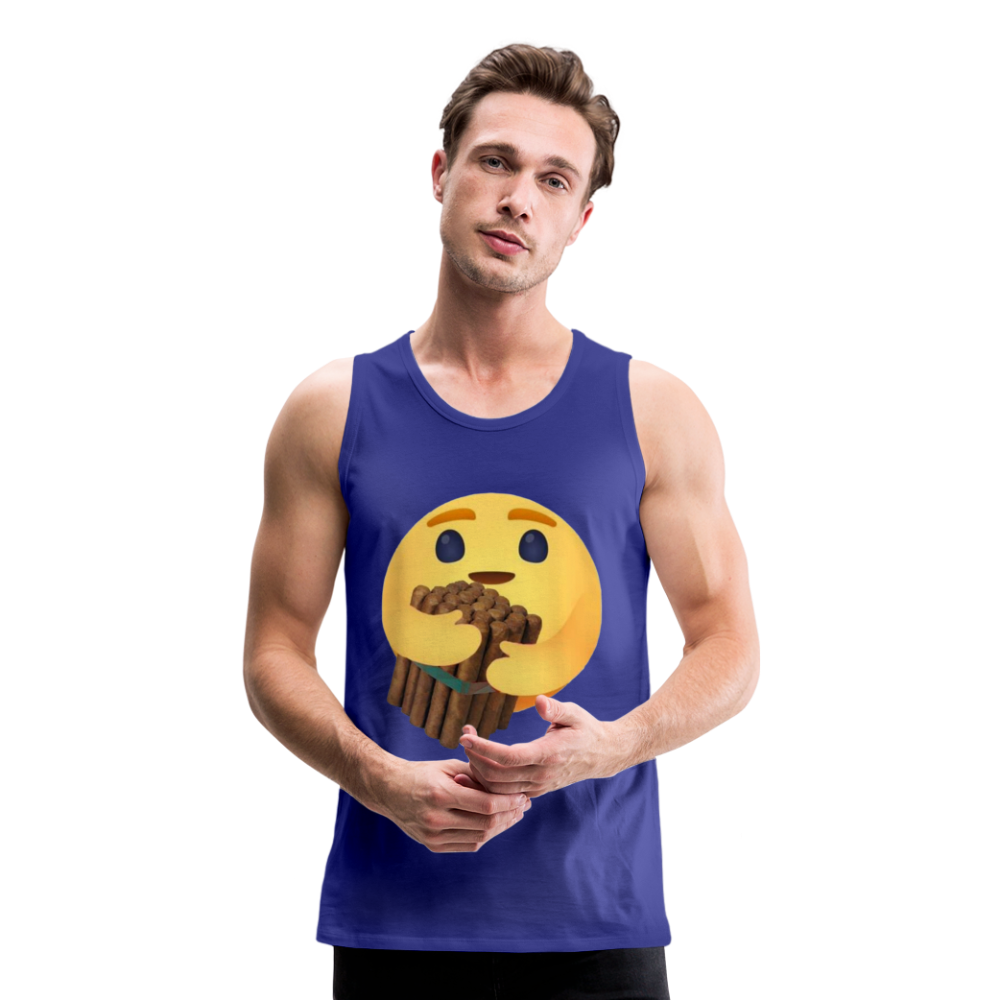 Cigar Hug - Men’s Tank - royal blue