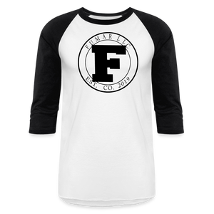 Fumar Baseball T-Shirt - white/black