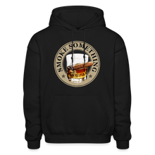 Load image into Gallery viewer, Smoke Something Hoodie - black