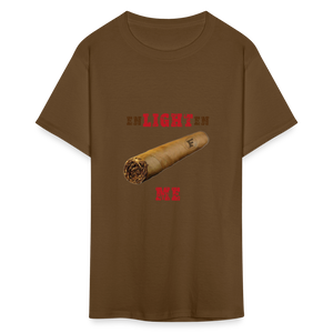 enLIGHTen ME T-Shirt - brown