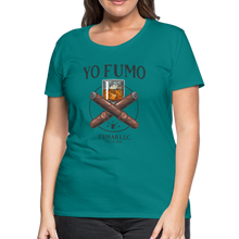 Load image into Gallery viewer, Ladies 2 Sticks T-Shirt - teal