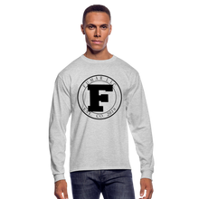 Load image into Gallery viewer, Fumar Men&#39;s Long Sleeve T-Shirt - heather gray
