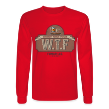 Load image into Gallery viewer, Men&#39;s Long Sleeve W.T.F - red