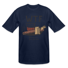 Load image into Gallery viewer, W.T.F Men&#39;s Tall T-Shirt - navy