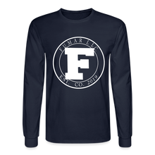 Load image into Gallery viewer, Fumar Men&#39;s Long Sleeve T-Shirt - navy