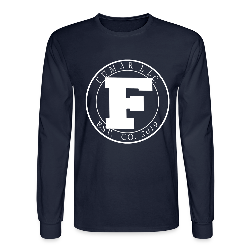 Fumar Men's Long Sleeve T-Shirt - navy