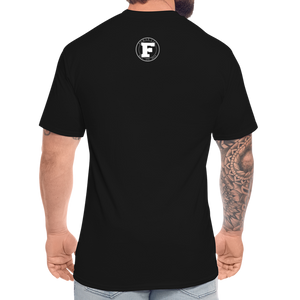Smoking Rose Tall T-Shirt - black