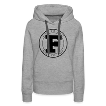 Load image into Gallery viewer, Ladies Fumar Hoodie - heather grey