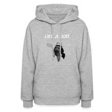 Load image into Gallery viewer, Like a Boss Hoodie - heather gray