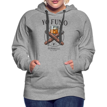 Load image into Gallery viewer, Ladies 2 Sticks Hoodie - heather grey