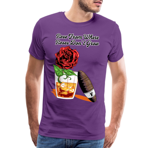 Whiskey Rose T-Shirt - purple