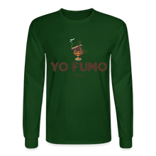 Load image into Gallery viewer, Yo Fumo Men&#39;s Long Sleeve T-Shirt - forest green