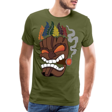 Load image into Gallery viewer, Premium Tiki Mask - olive green
