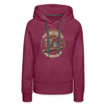 Load image into Gallery viewer, Ladies WTF Hoodie - burgundy