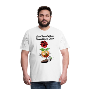 Concrete Rose T-Shirt - white