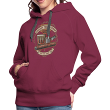 Load image into Gallery viewer, Ladies WTF Hoodie - burgundy