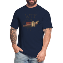 Load image into Gallery viewer, W.T.F Men&#39;s Tall T-Shirt - navy