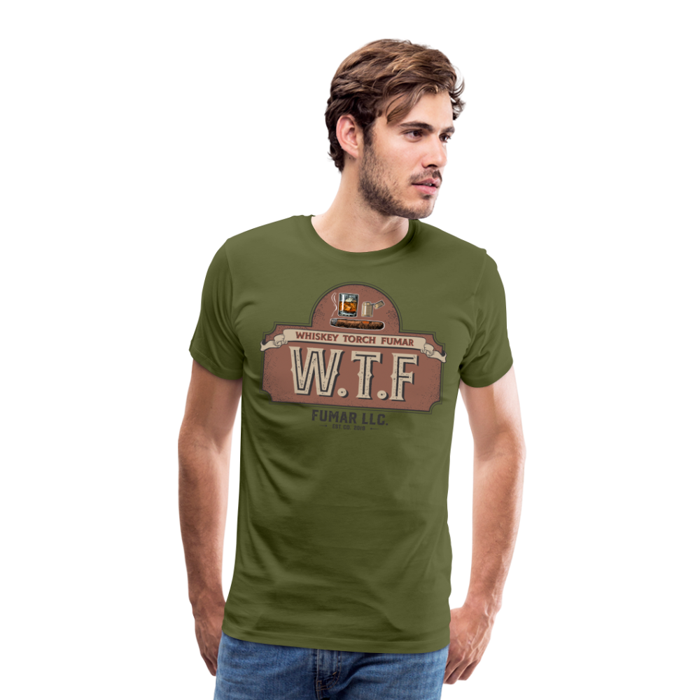 Men's W.T.F. - olive green