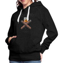 Load image into Gallery viewer, Ladies 2 Sticks Hoodie - charcoal grey