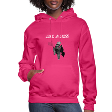 Load image into Gallery viewer, Like a Boss Hoodie - fuchsia