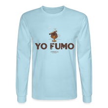 Load image into Gallery viewer, Yo Fumo Men&#39;s Long Sleeve T-Shirt - powder blue