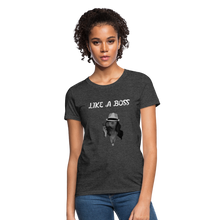 Load image into Gallery viewer, Like a Boss T-Shirt - heather black