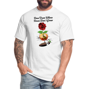 Concrete Rose Tall T-Shirt - white