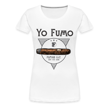 Load image into Gallery viewer, Ladies Fumo Star T-Shirt - white