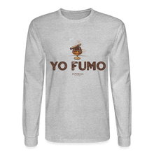 Load image into Gallery viewer, Yo Fumo Men&#39;s Long Sleeve T-Shirt - heather gray