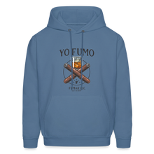 Load image into Gallery viewer, Yo Fumo Hoodie - denim blue