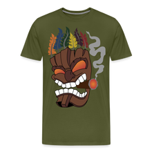 Load image into Gallery viewer, Premium Tiki Mask - olive green