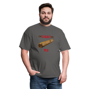 enLIGHTen ME T-Shirt - charcoal