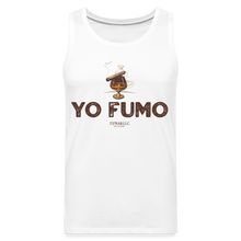 Load image into Gallery viewer, Yo Fumo - Men’s Tank - white