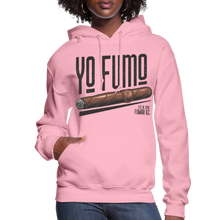 Load image into Gallery viewer, Ladies Yo Fumo Hoodie - classic pink