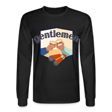 Load image into Gallery viewer, Gentlemen Men&#39;s Long Sleeve T-Shirt - black
