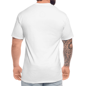 Smoking Rose Tall T-Shirt - white