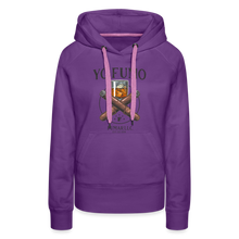 Load image into Gallery viewer, Ladies 2 Sticks Hoodie - purple 