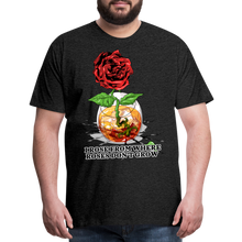 Load image into Gallery viewer, Concrete Rose Men&#39;s T-Shirt - charcoal grey