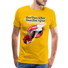Load image into Gallery viewer, Smoking Rose T-Shirt - sun yellow