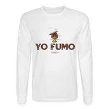 Load image into Gallery viewer, Yo Fumo Men&#39;s Long Sleeve T-Shirt - white