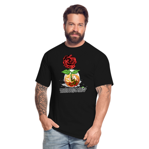 Concrete Rose Tall T-Shirt - black