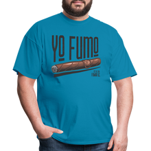 Load image into Gallery viewer, Yo Fumo T-Shirt - turquoise