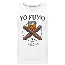 Load image into Gallery viewer, Yo Fumo Men’s Tank - white