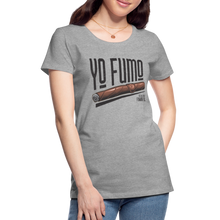 Load image into Gallery viewer, Ladies Yo Fumo T-Shirt - heather gray