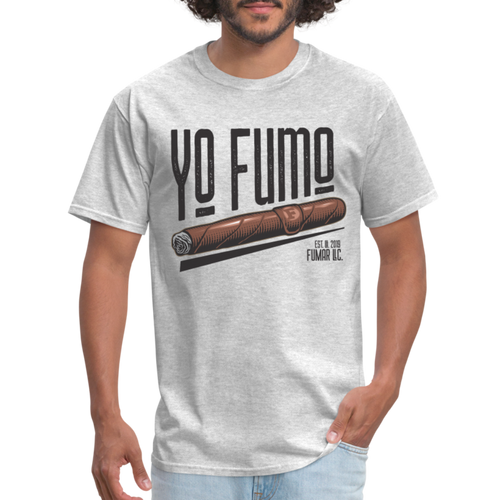 Yo Fumo T-Shirt - heather gray