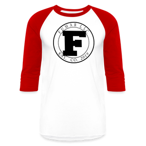 Fumar Baseball T-Shirt - white/red