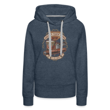 Load image into Gallery viewer, Ladies WTF Hoodie - heather denim